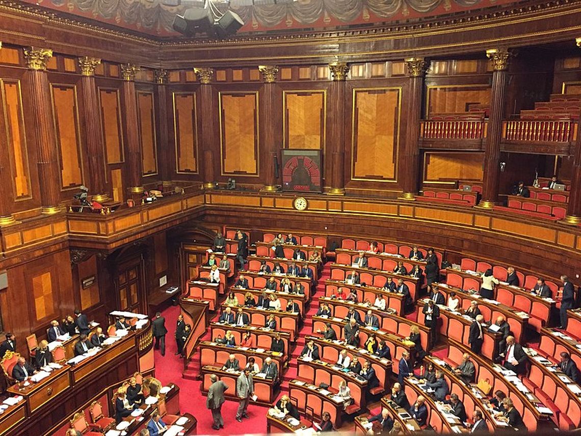 Recinto del Senado de Italia
