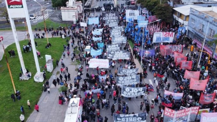 Mañana de tensión en los accesos a la Ciudad de Buenos Aires.