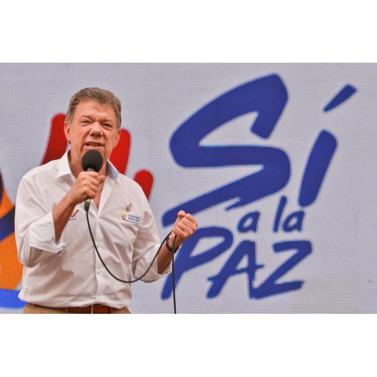 El presidente Santos fue galardonado con el Nobel de la Paz