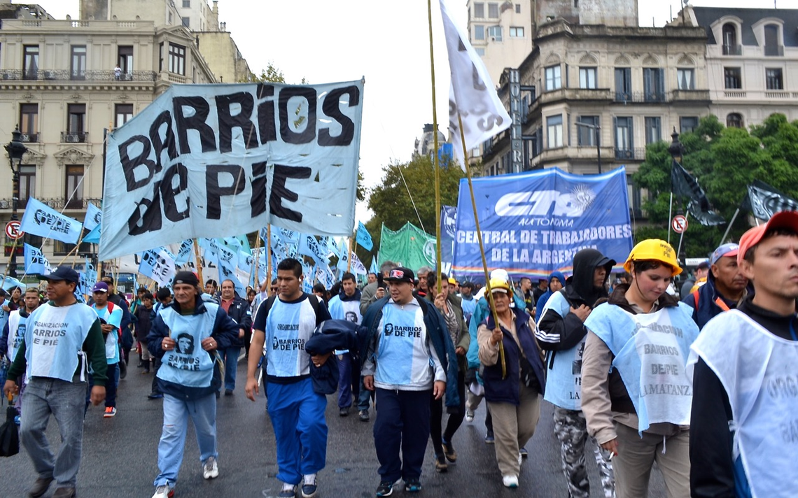 Organizaciones de izquierda marchan a la jefatura de Gobierno porteña