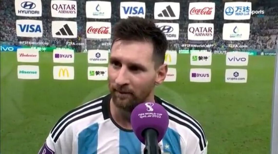 Lionel Messi: Sabíamos que hoy arrancaba otro Mundial