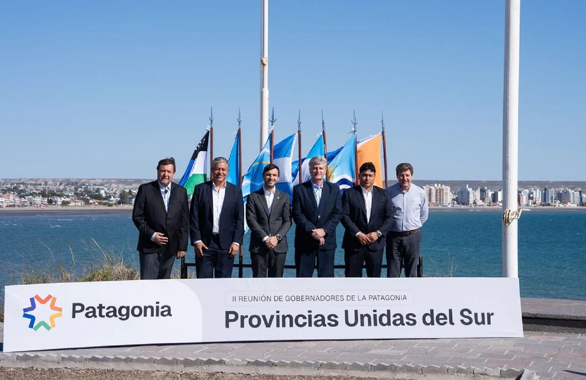 Los gobernadores patagónicos se reunieron este jueves en Puerto Madryn