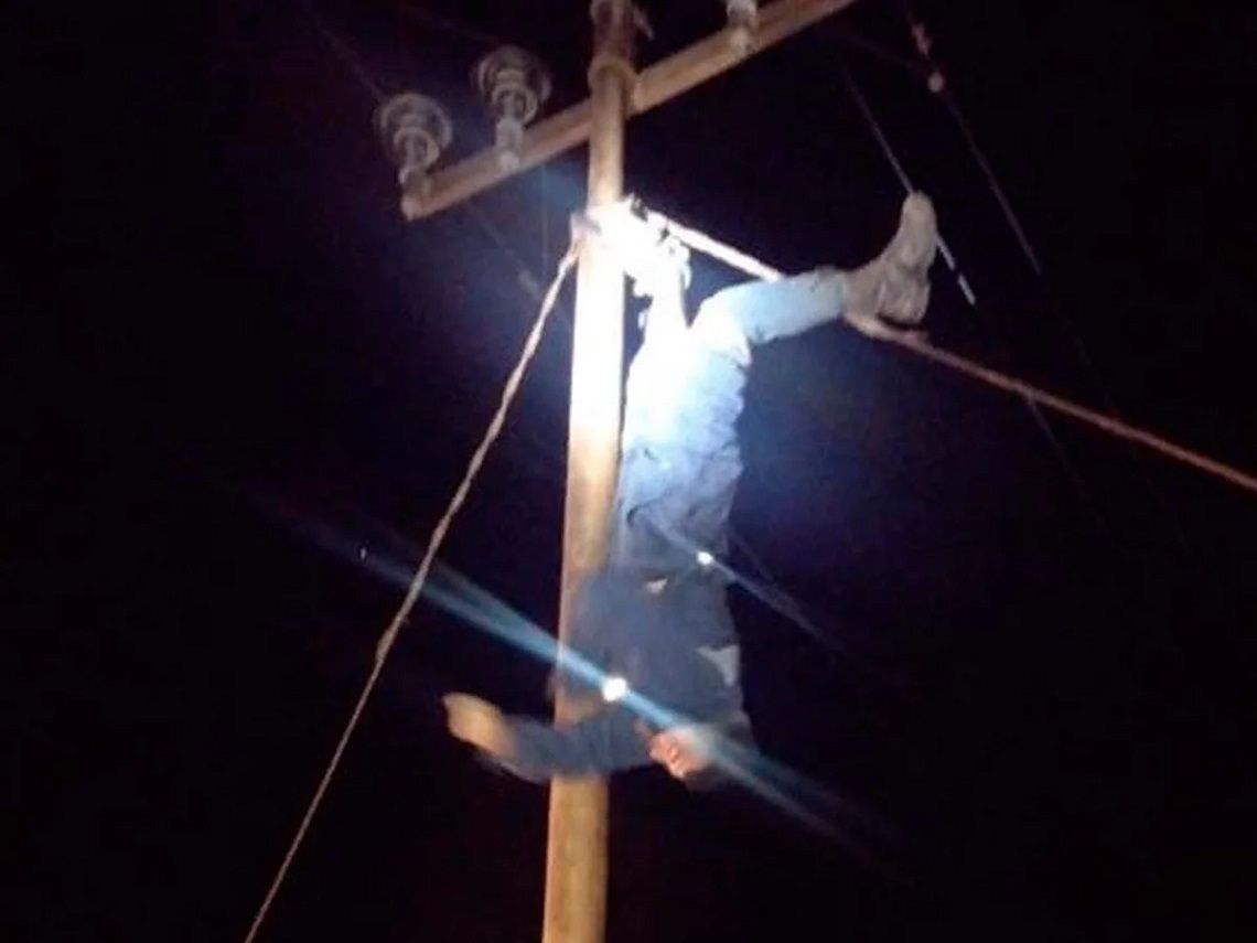Chubut: ladrón de cables que se electrocutó perderá su brazo izquierdo