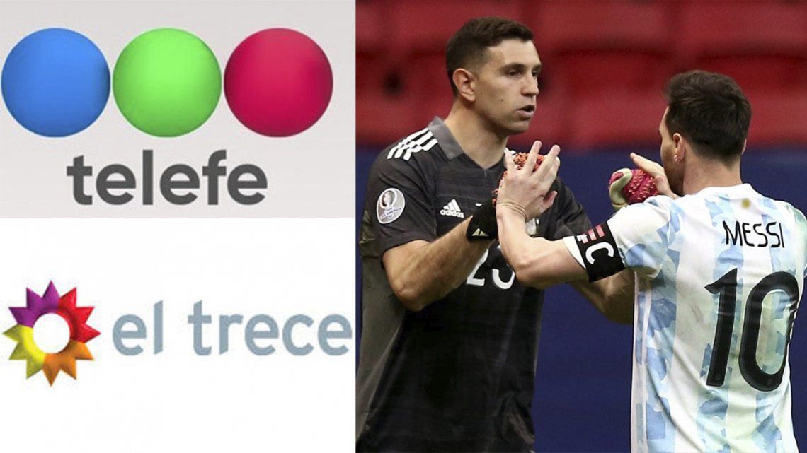 Telefe y El Trece cambian grilla por la final de Argentina.