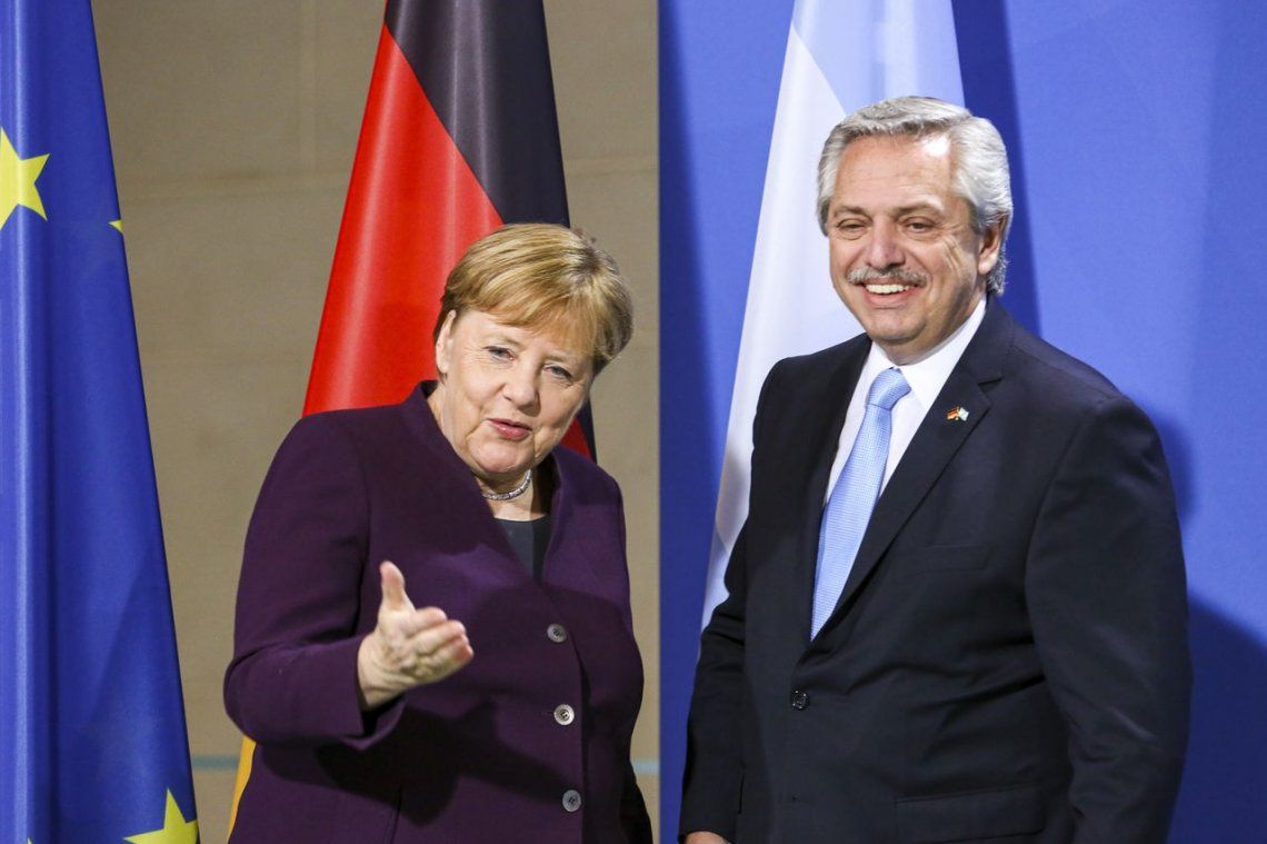 Fernández habló con Merkel sobre la deuda externa y la pandemia