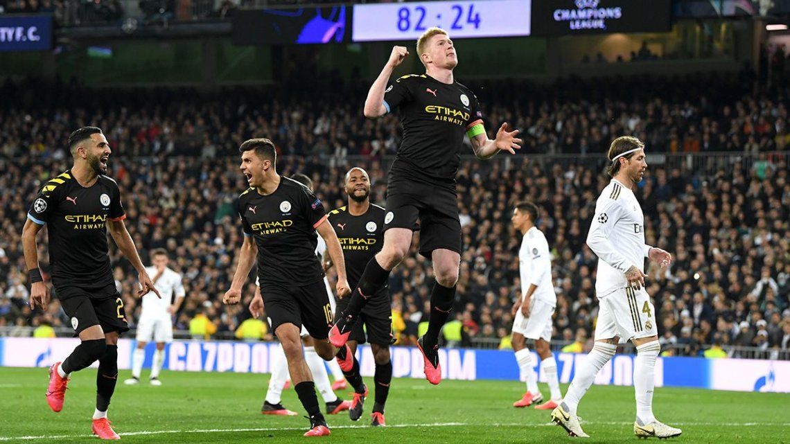 Manchester City -Real Madrid: cómo ver el partido y a qué hora juegan