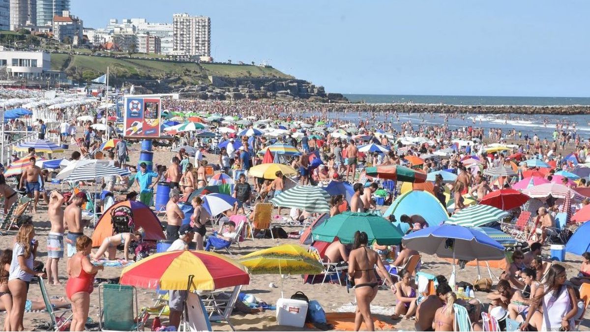 Mar del Plata el verano mostró su mejor cara en las playas