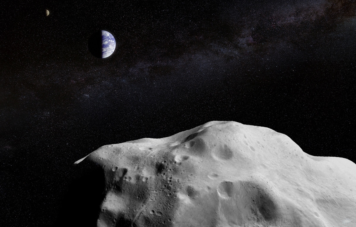 Un enorme asteroide hará este martes su mayor acercamiento a la Tierra