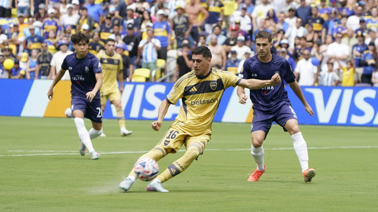 Merentiel, la figura de Boca en el Mundial de Clubes.