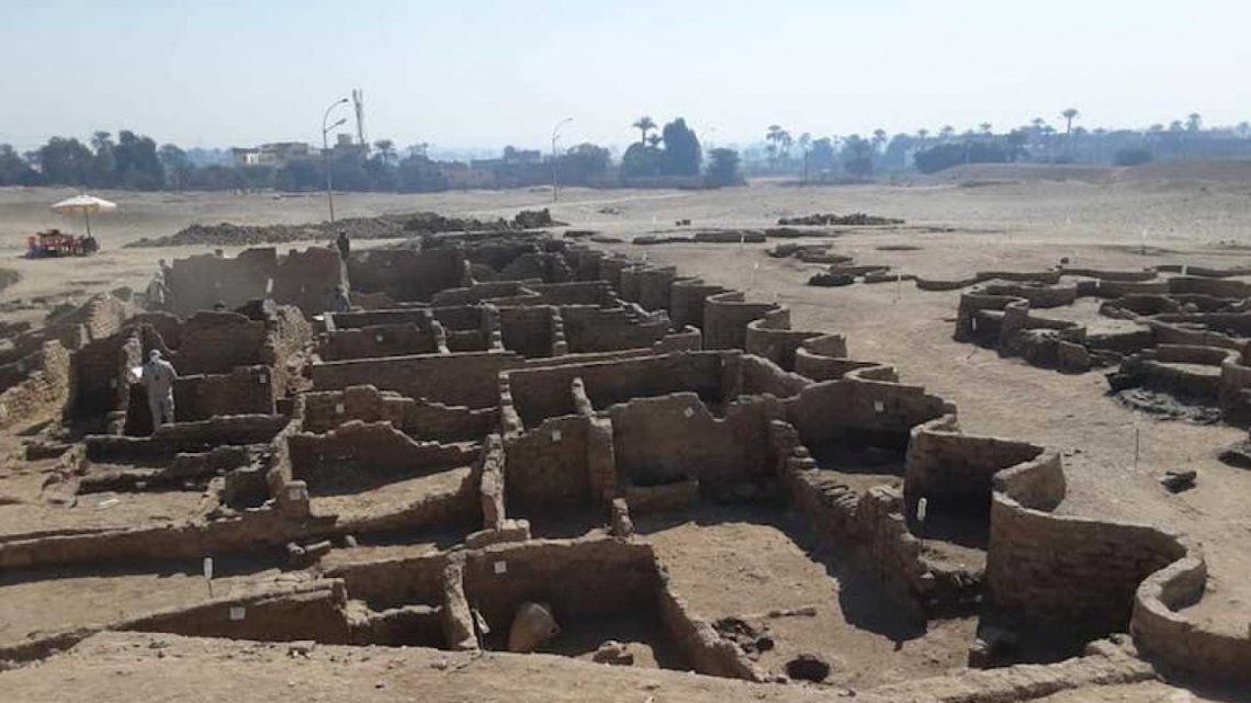 Egipto: descubren la ciudad dorada perdida de Luxor perdida hace 3.000 años