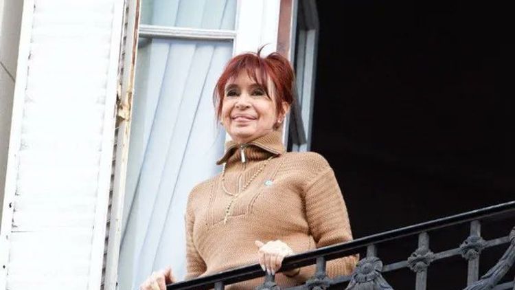 La marcha será a la casa de Cristina. 