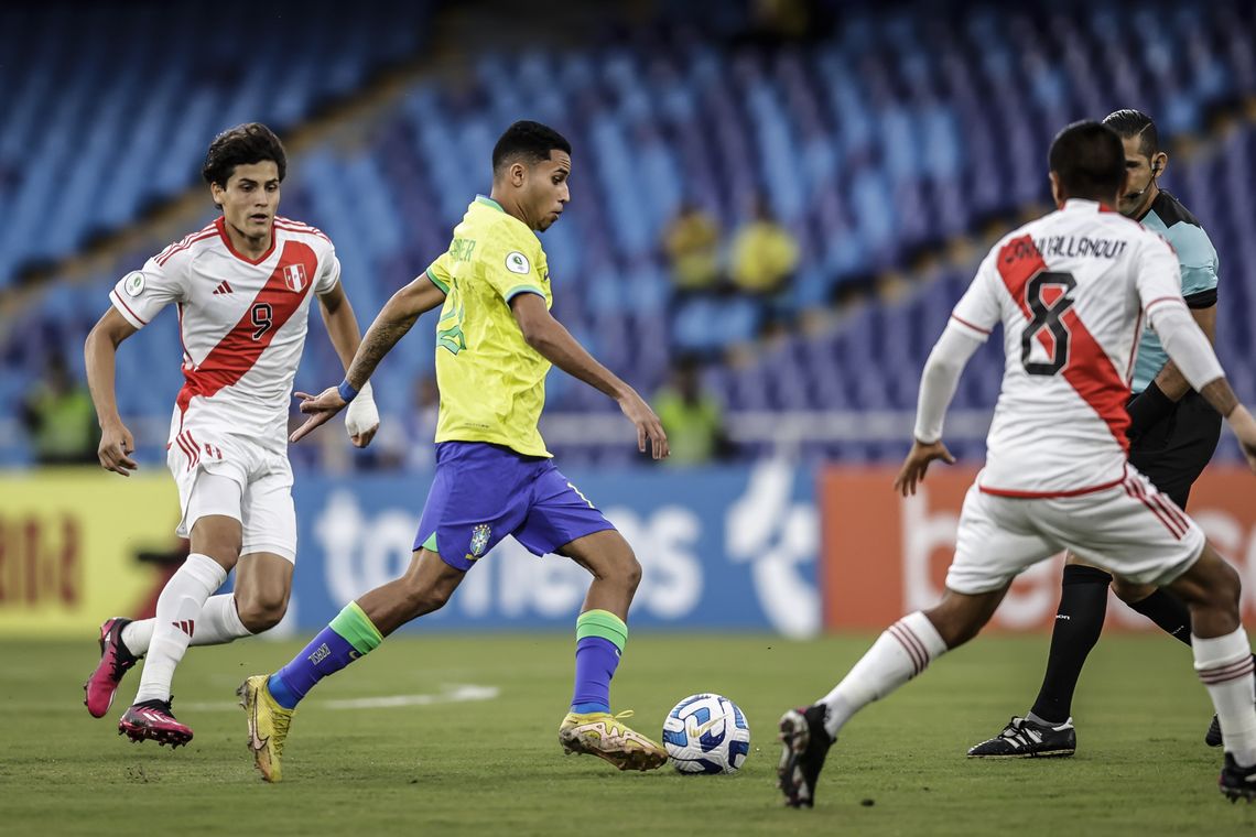 Brasil arrancó el Sudamericano Sub-20 con una goleada