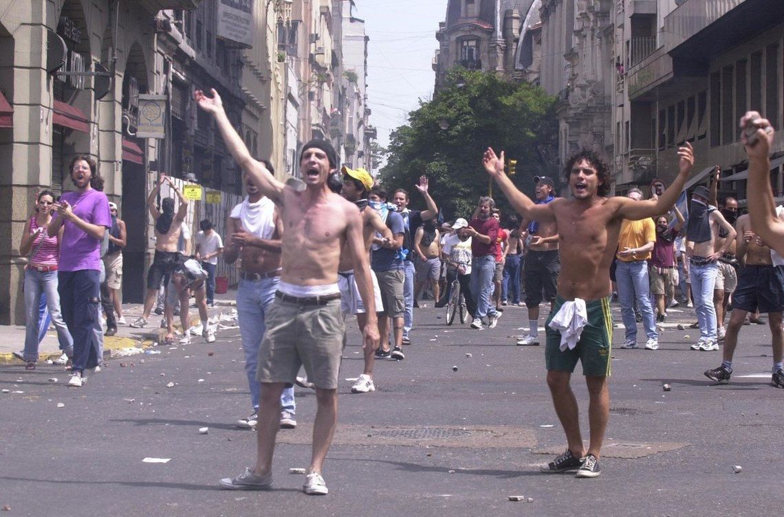 En fotos: a 20 años de los trágicos 19 y 20 de diciembre de 2001