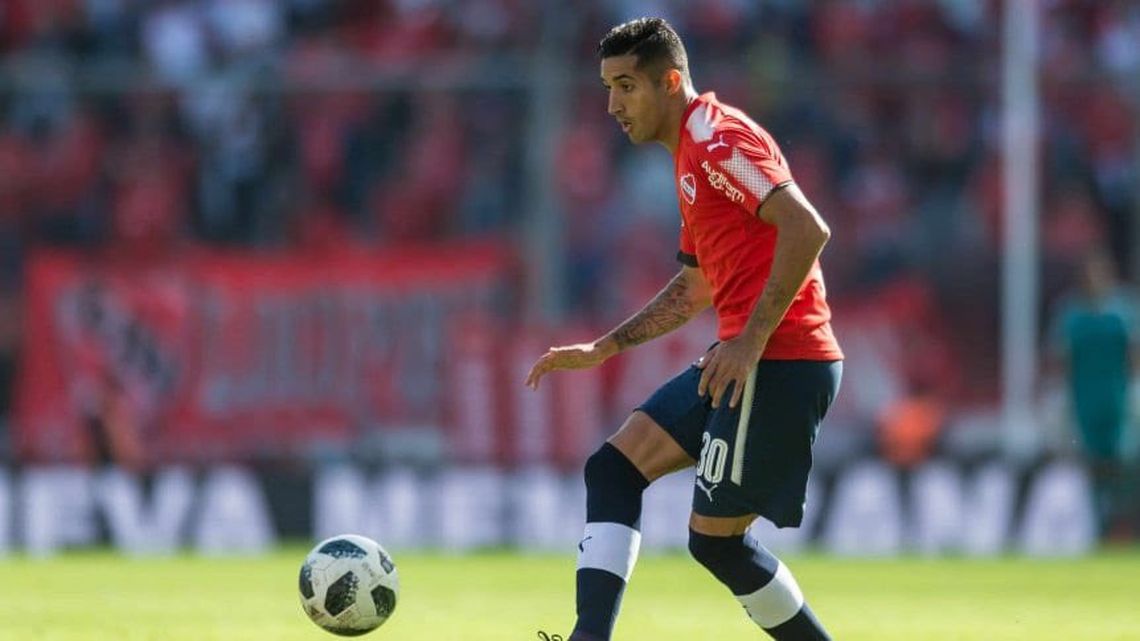 Gonzalo Verón puso en aprietos a Independiente