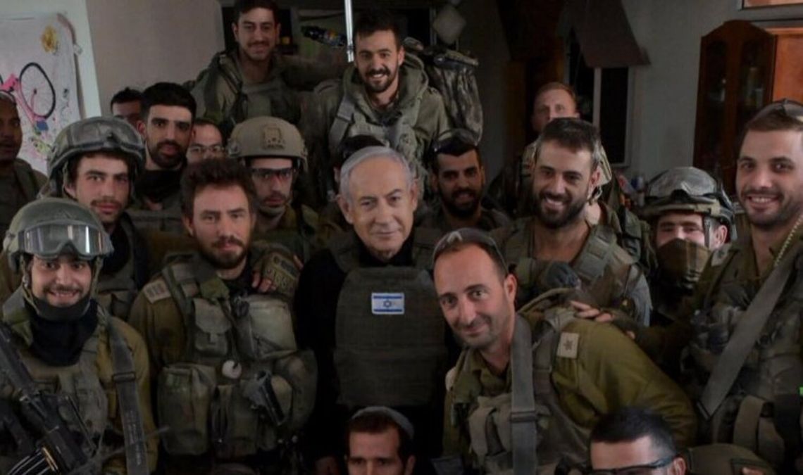 Benjamin Netanyahu y las Fuerzas de Defensa de Israel
