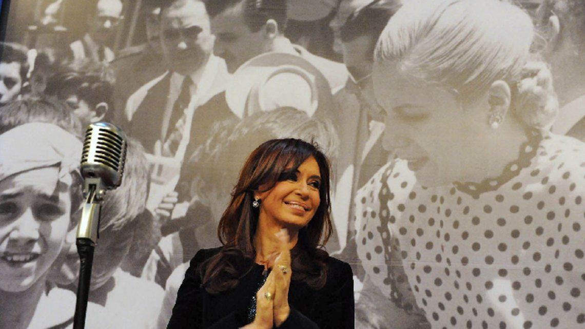 Cristina Kirchner recordó a Evita: Única e irrepetible