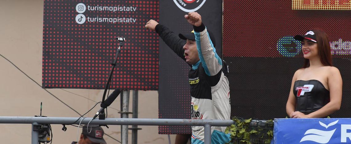 Marchesín se trajo un podio de la competencia de la Clase 1 del Turismo Pista