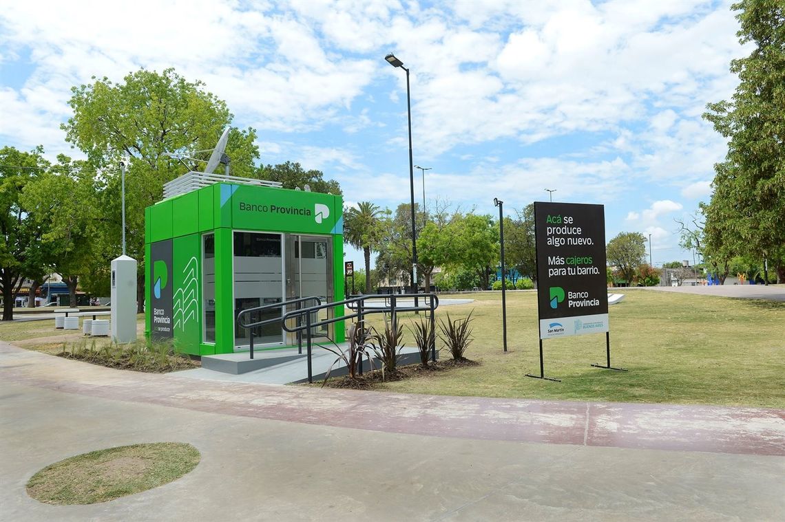 Banco Provincia instaló 417 cajeros automáticos desde enero 2020