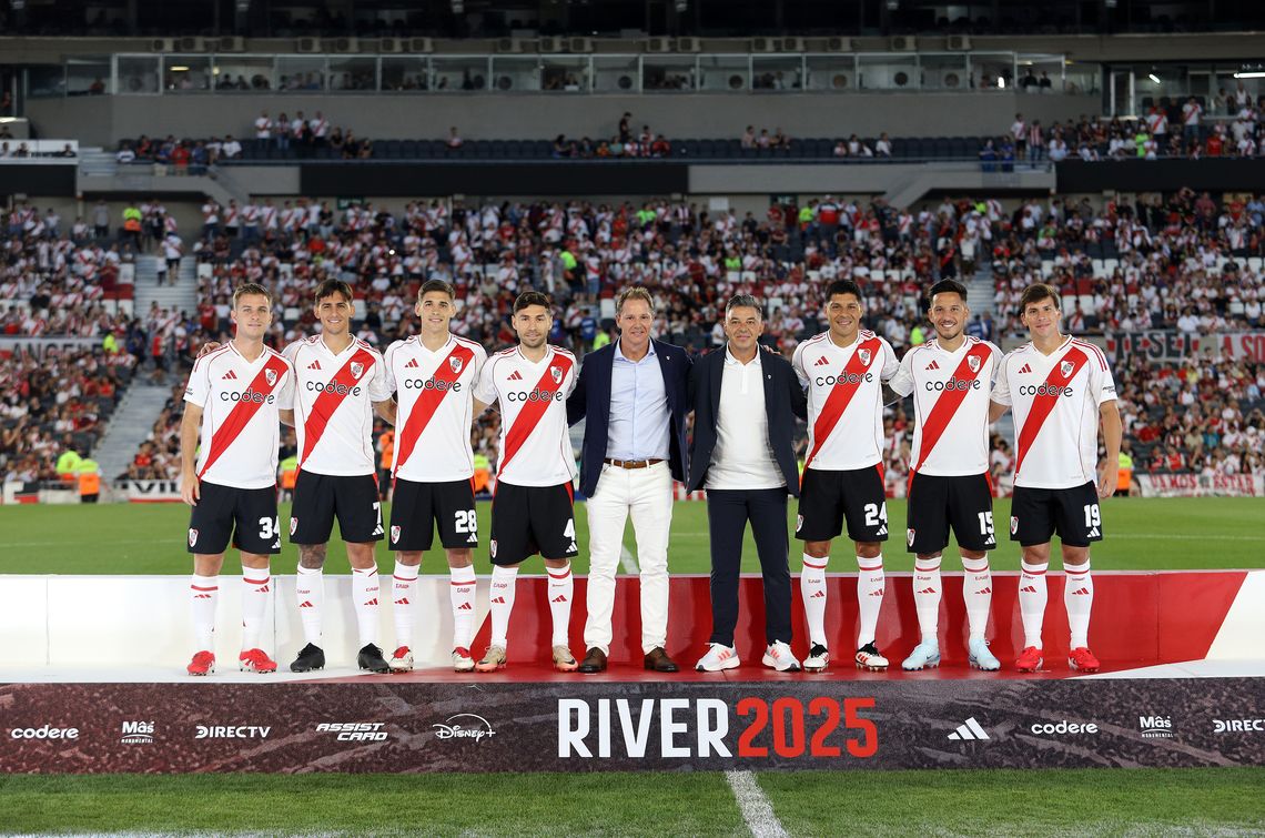 River incorporó siete refuerzos en este mercado de pases.