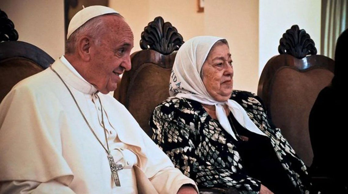 La carta del Papa a Hebe de Bonafini: No hay que tener miedo a las calumnias