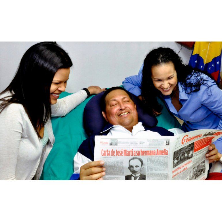 Ahora sí, las fotos de Hugo Chávez