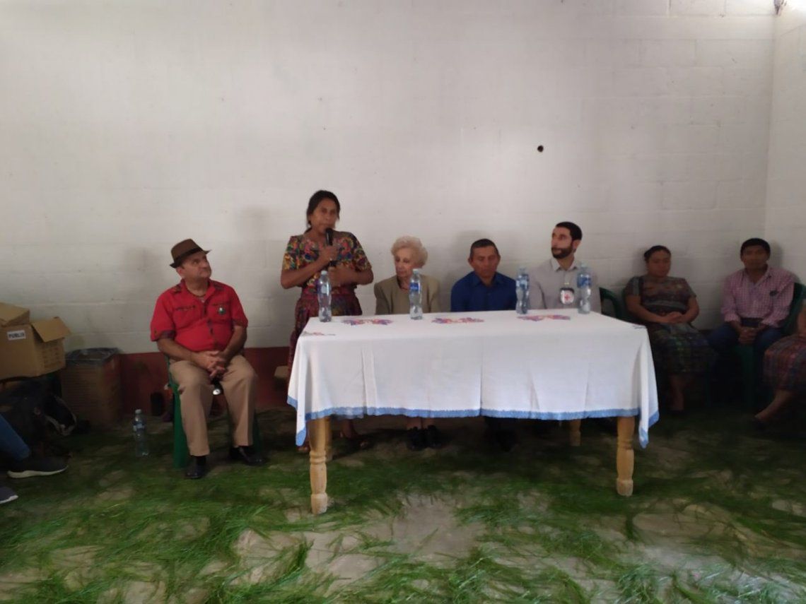Estela de Carlotto reclamó la búsqueda de desaparecidos de la guerra en Guatemala