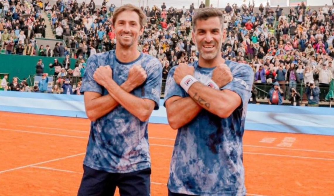El doble es un arma importante para los albicelestes ya que González y Molteni forman la dupla más ganadora del mundo en esta temporada