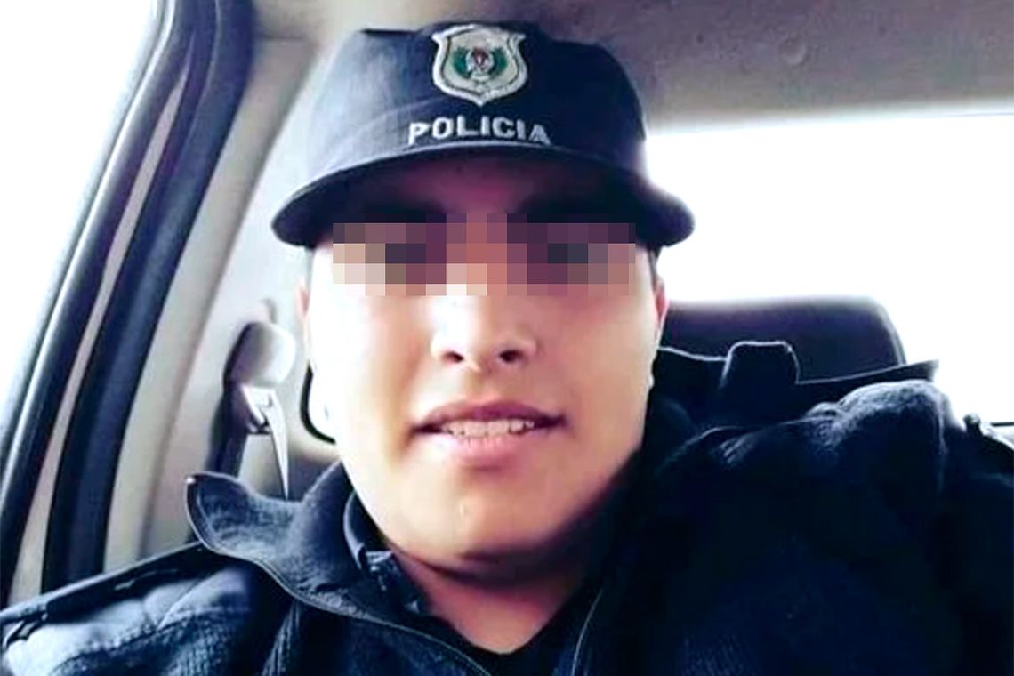 El policía de la Bonaerense Maximiliano González está acusado del homicidio del joven Luciano Olivera. 