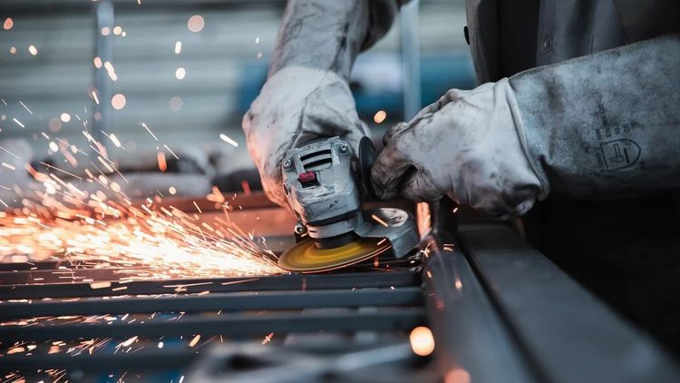 La actividad metalúrgica sigue operando en niveles mínimos.