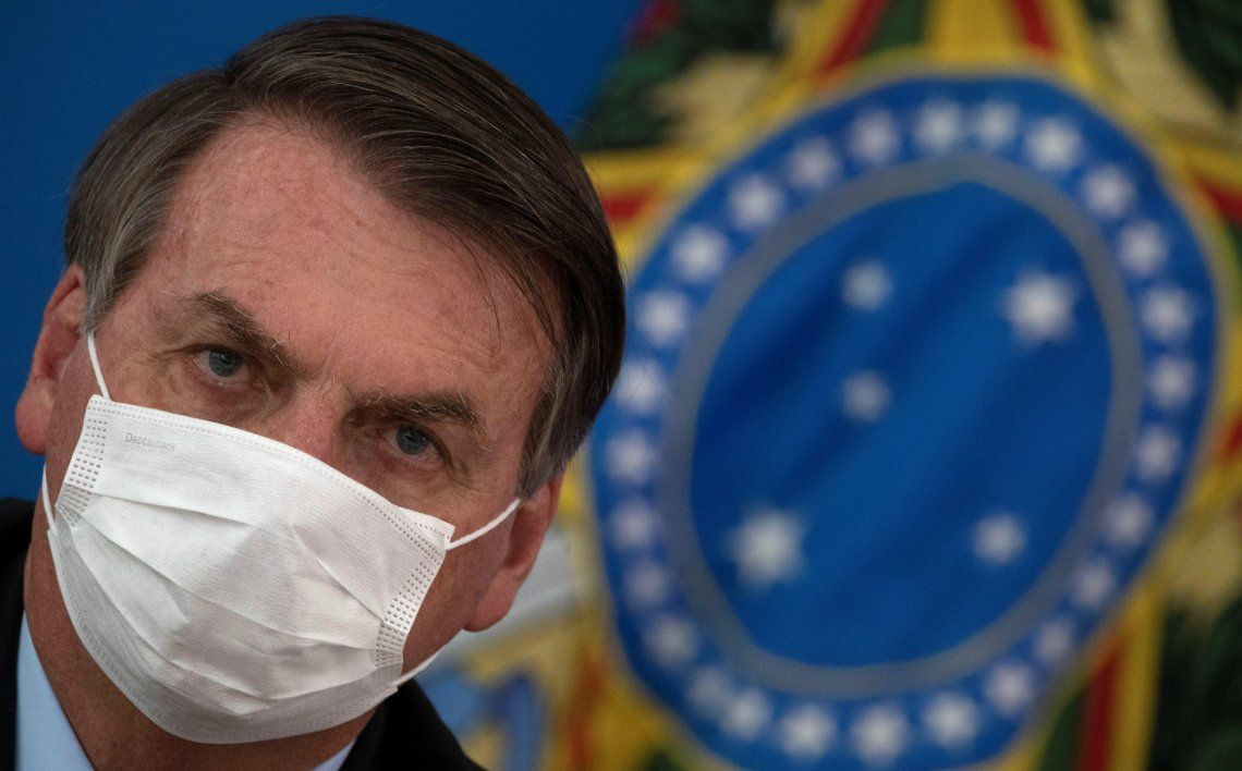 Bolsonaro recibió ocho preguntas referidas al coronavirus.