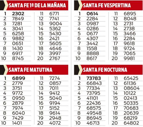 Quiniela Santa Fe