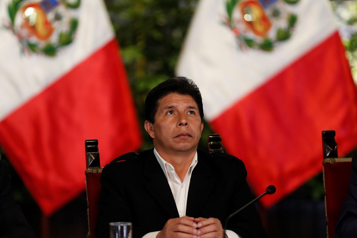 El presidente peruano Pedro Castillo había anunciado este miércoles la disolución del Congreso y la instauración de un gobierno de emergencia.