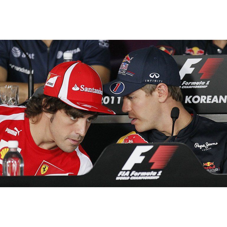 Fórmula 1: Vettel no quiere a Alonso como compañero en Red Bull