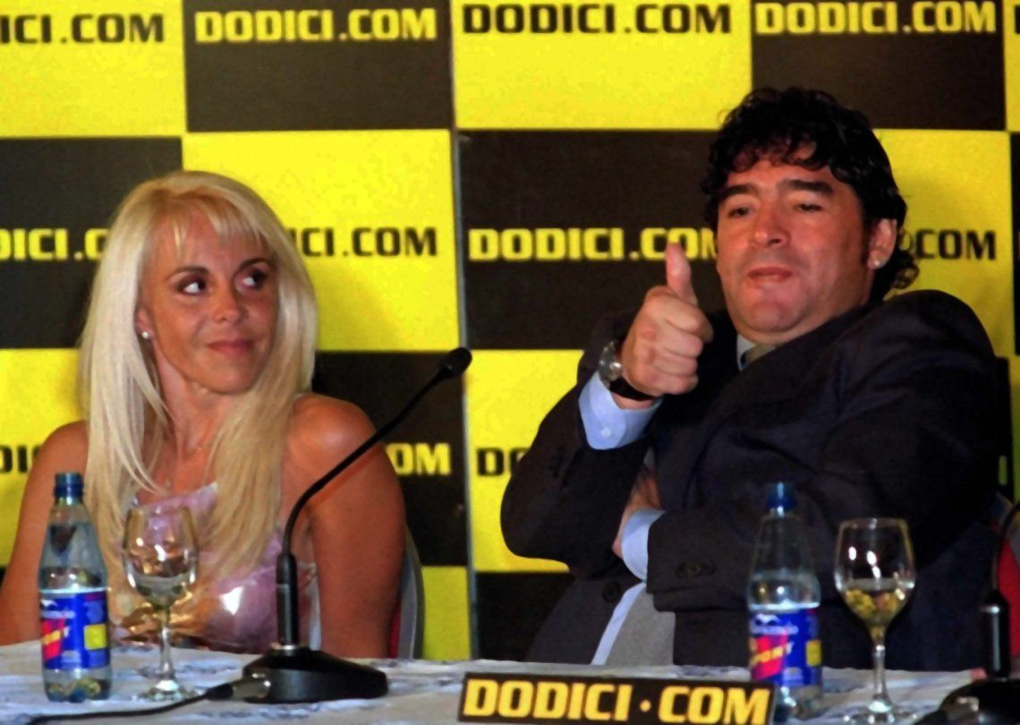 A ver si tenés huevos para ir al Juzgado: el predictivo desafío de Claudia Villafañe a Diego Maradona