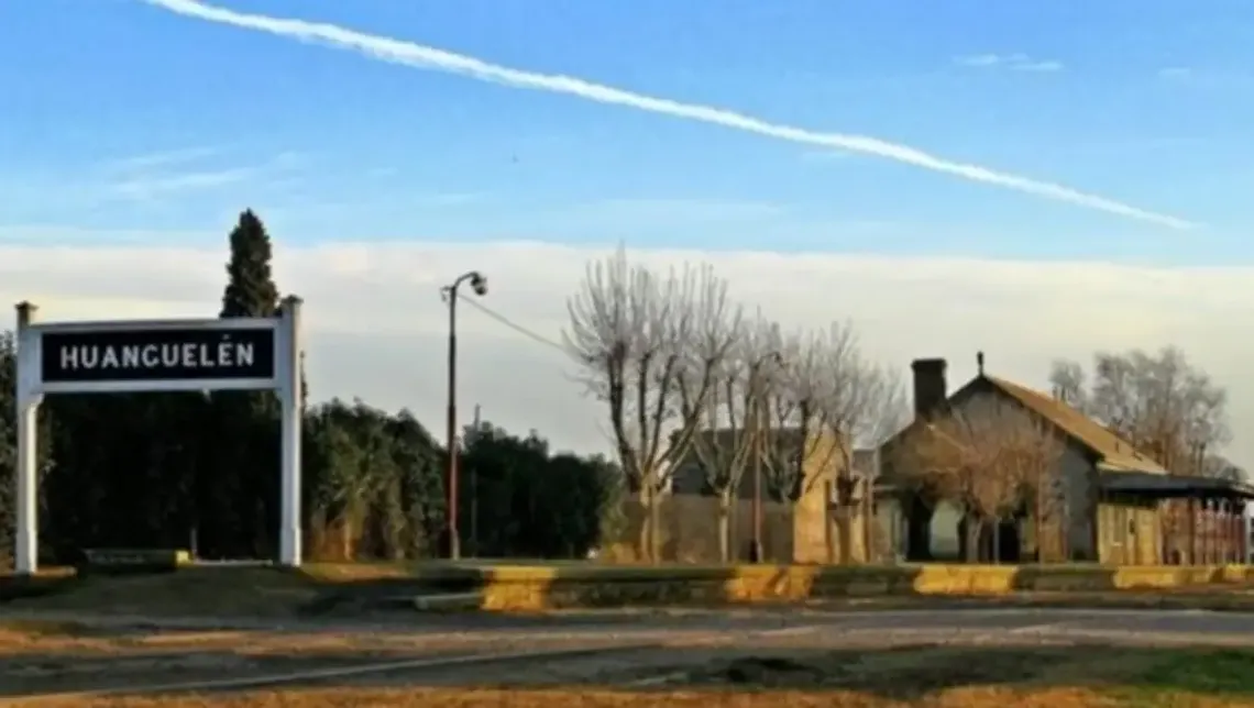 Localidad de Huanguelén. Localidad de Huanguelén.