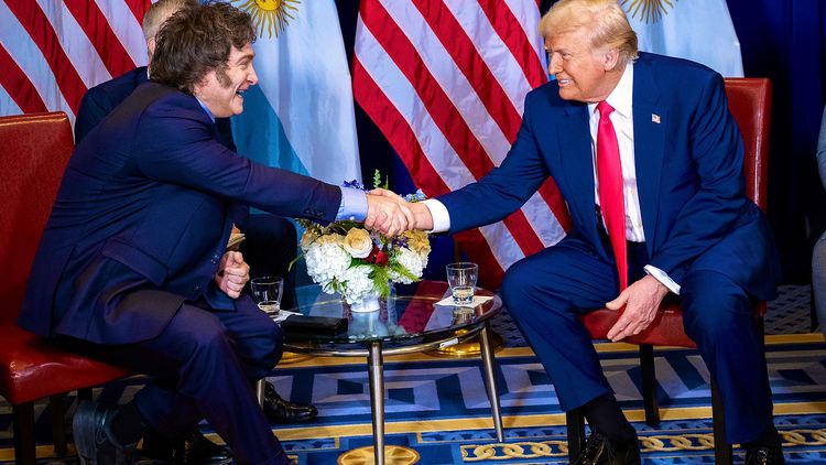 Donald Trump y Javier Milei ratificaron su sintonía política.