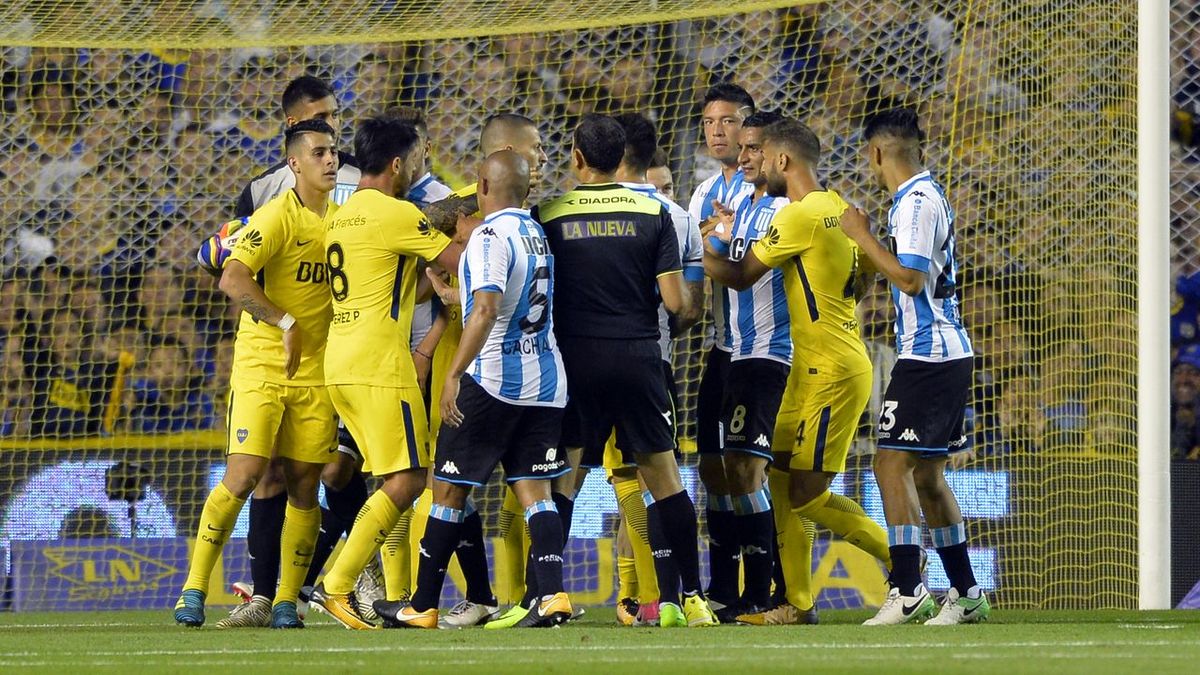 Video | El Picante Cruce Entre Los Jugadores De Racing Y Boca