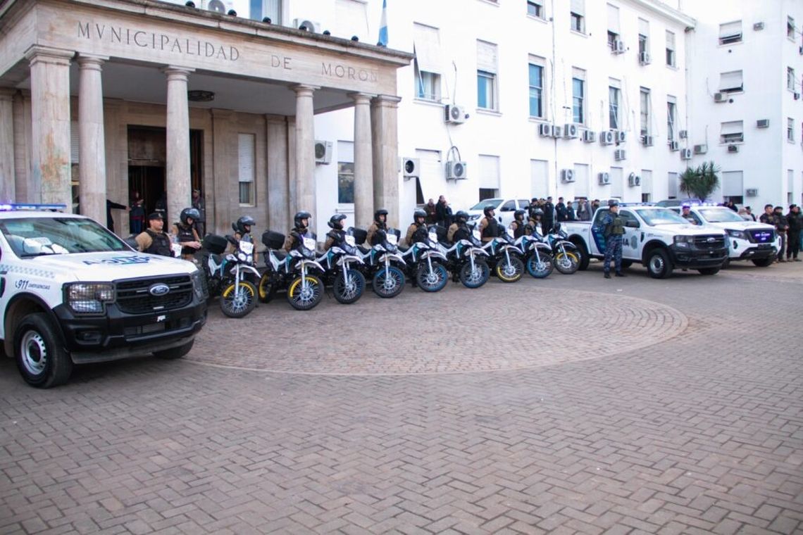 Morón refuerza la seguridad con nuevos móviles policiales