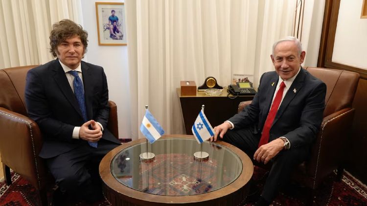 Javier Milei, quien estuvo recientemente en Israel, llamó por teléfono al primer ministro Benjamin Netanyahu para expresarle su apoyo.