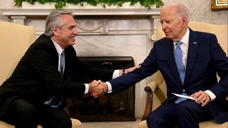Alberto Fernández se reunió con Joe Biden en la Casa Blanca