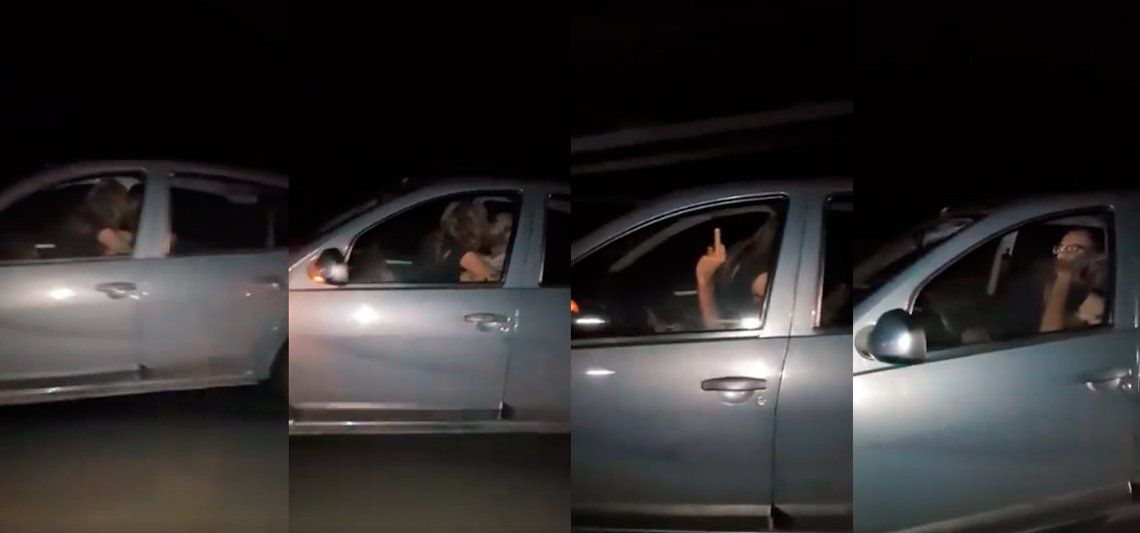 Jujuy: Los filman teniendo sexo al volante... ¡y a más de 100 km/h!
