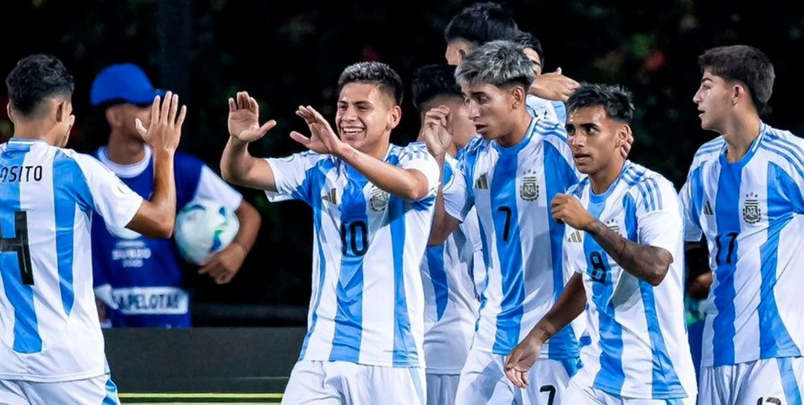 El seleccionado argentino Sub 20 tuvo un debut soñado en el Sudamericano de Venezuela.