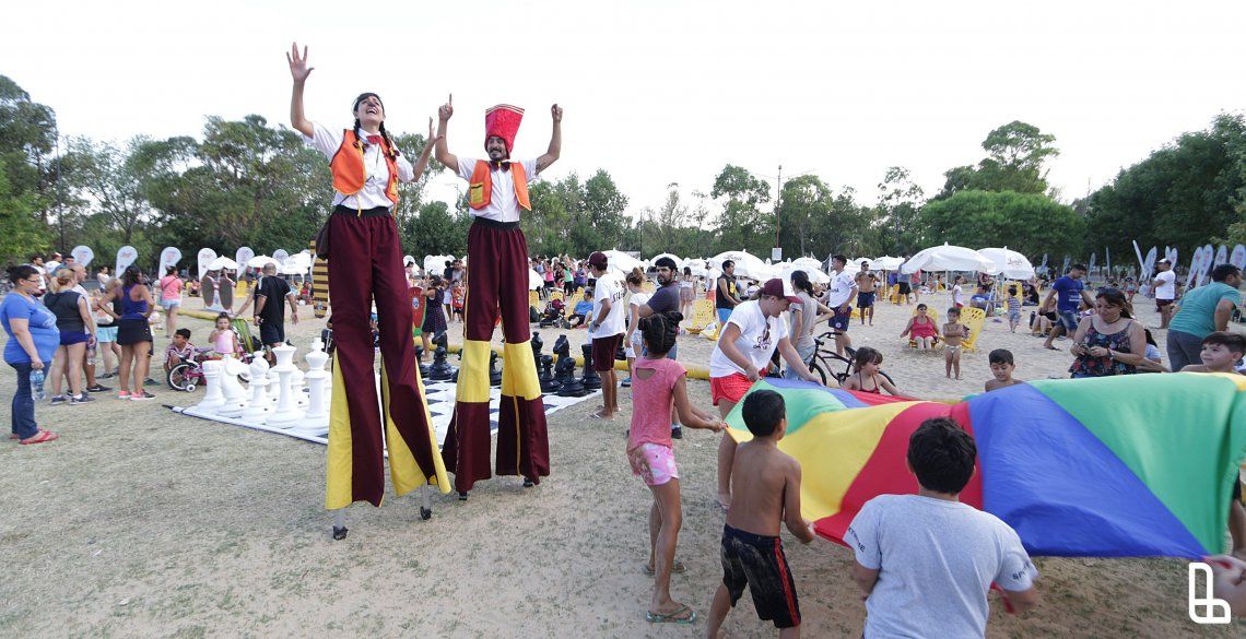 Más de 35 mil personas disfrutaron de Lanús Playa