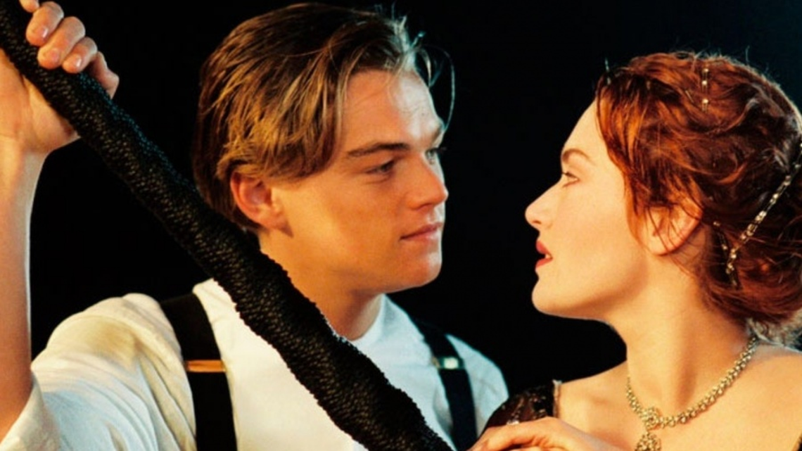 Leonardo DiCaprio y Kate Winslett en 