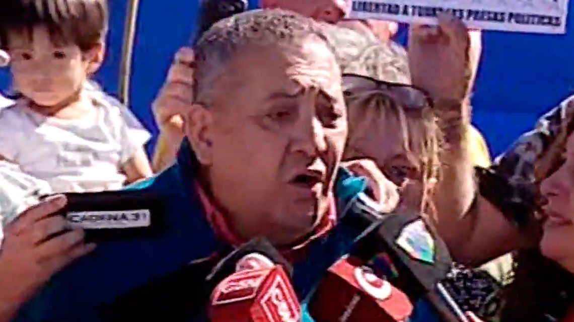 Luis DElía, tras salir de prisión: Fue un honor ser preso político de esta basura