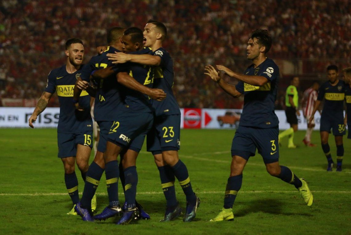 Boca goleó a San Martín de Tucumán, lo mandó al descenso y entró en la Libertadores 2020
