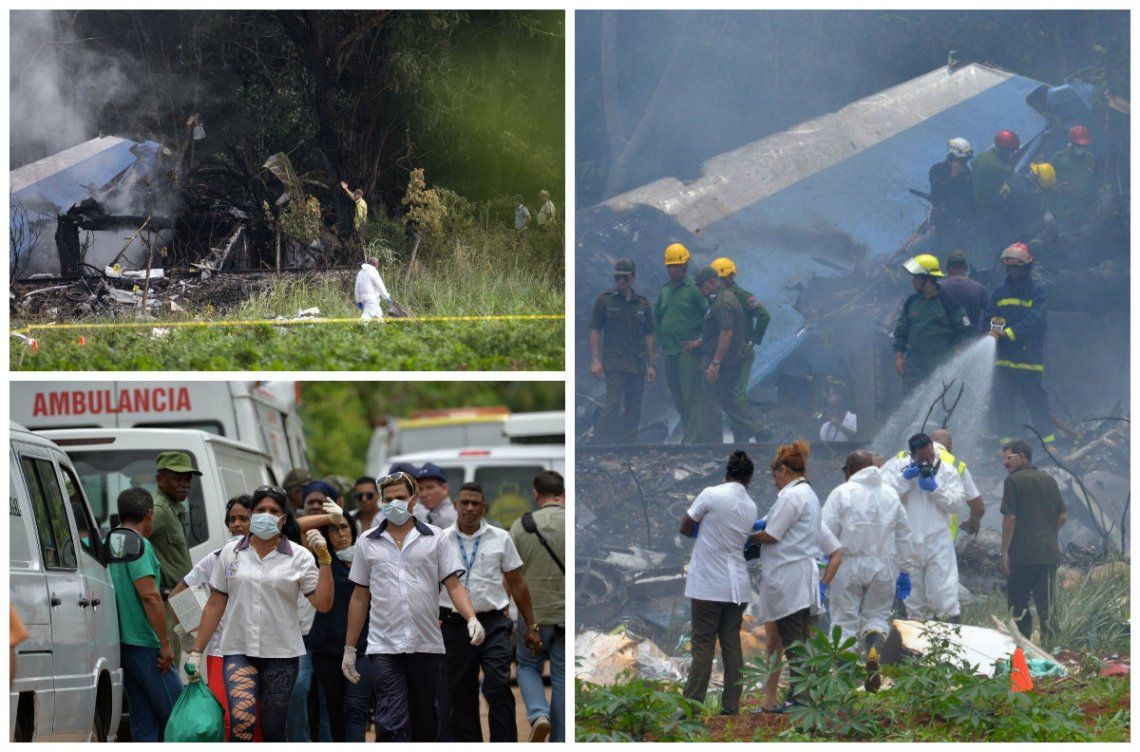 Se estrelló un avión en Cuba: hay dos argentinos entre los muertos