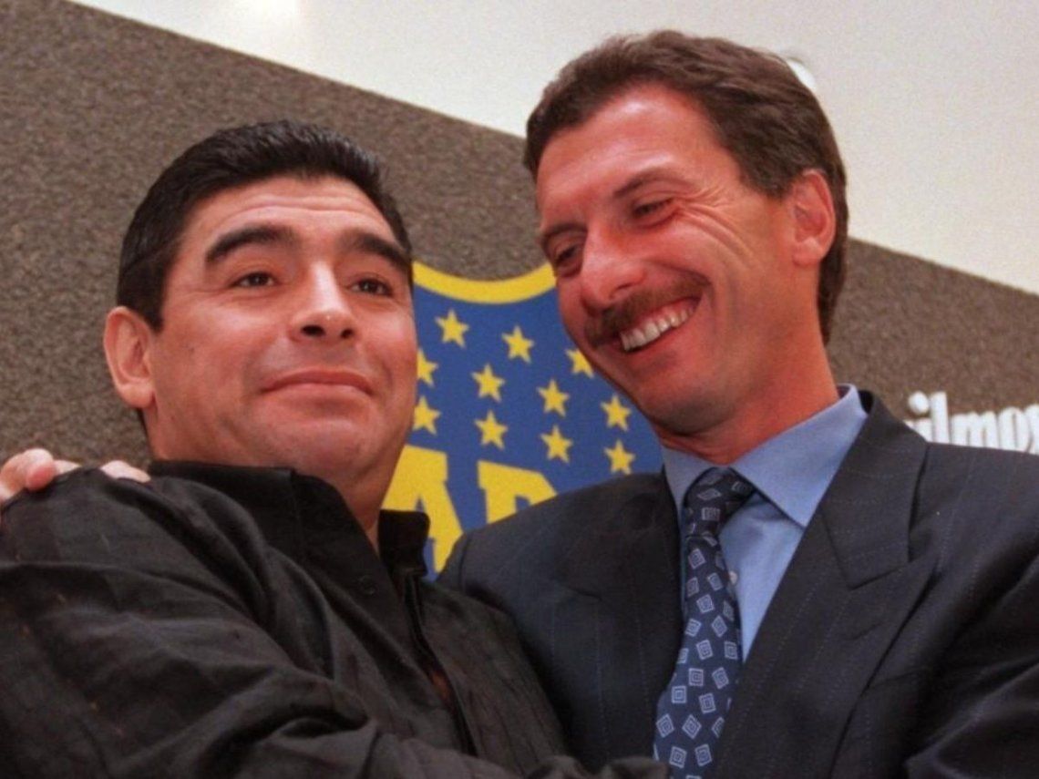 Diego Maradona y Mauricio Macri, una relación imposible