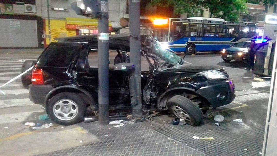 El trágico accidente se produjo en la esquina de la avenida Nazca y Bogotá
