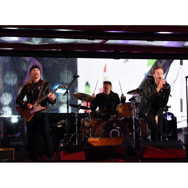 U2 cambió a Bono por Chris Martin y Bruce Springsteen